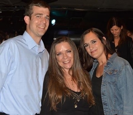 A picture of Tiffany with her  half-brother and mother Carlene Carter.